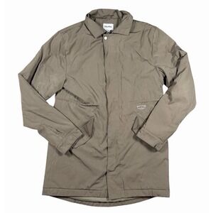 Rhythm Men's Fleece Lined Jacket Medium Tan Huckberry Full Zip